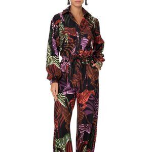 Farm Rio Zebra Brazil Line Jumpsuit